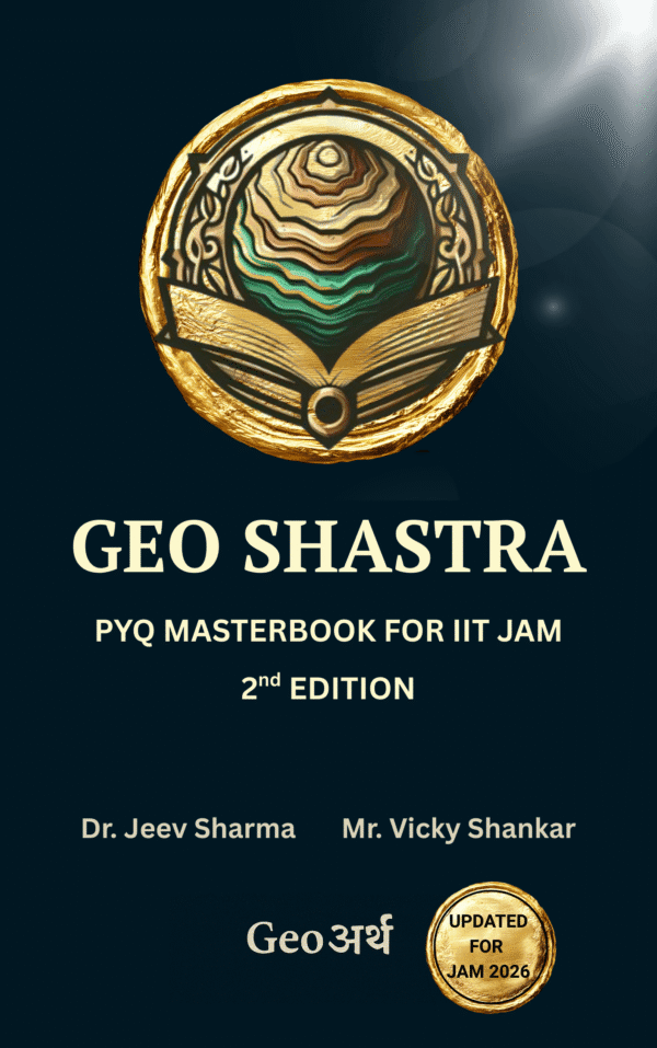 12 year IIT JAM Geology topic wise PYQ book
