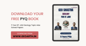 11 year IIT JAM Geology topic wise PYQ book